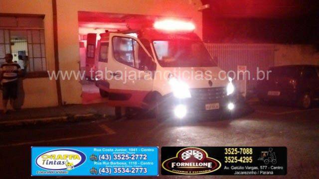 homem leva várias facadas em Jacarezinho - Tabajara Noticias