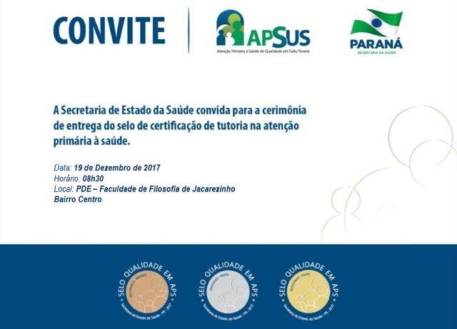 convite regional de saude
