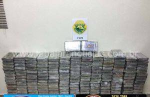 Polícia Militar realiza apreensão de 274 quilos de cocaína em Ibaiti a droga renderia mais de dez milhões de reais