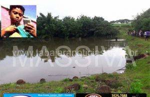 Adolescente de 15 anos morre afogado em lagoa em Chavantes SP.