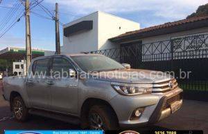 Policia Militar de Cambara recupera Hilux roubada em Assis SP