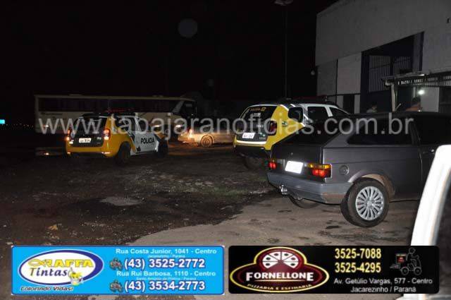 Casal é feito refém em assalto a borracharia em Jacarezinho - Tabajara Noticias