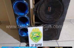Policia Militar apreende som de carro que estava com volume alto no Aeroporto