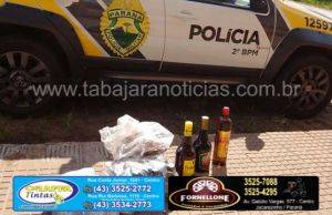 Policia Militar encontra produtos provavelmente furtados escondidos em mato na estação