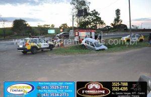 Segundo acidente no mesmo dia em menos de 4 horas no km 24 no trevo da Vila Rural na BR 153
