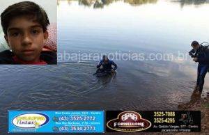 ADOLESCENTE DE 14 ANOS QUE ESTAVA DESAPARECIDO É ENCONTRADO BOIANDO NO RIO PARAPANEMA NO MARQUES DO REIS/PR