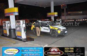 Policia Militar prende autor de furto em posto de combustíveis menos de 12 horas após o crime