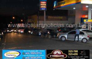 População com medo acaba com estoque de combustíveis dos postos de Jacarezinho