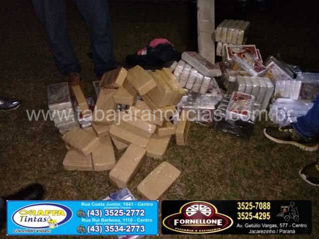 Helicóptero preso com 140 quilos de cocaína - Tabajara noticias