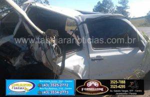 Acidente deixa um morto e outro ferido na PR 092