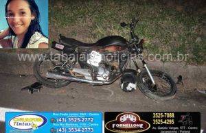 Vitima do acidente entre moto e carreta morre no hospital ela estava gravida de quatro meses