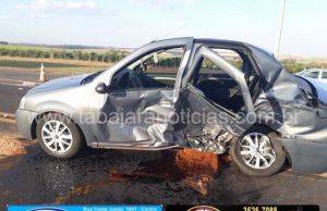 Tragédia acidente mata duas pessoas e deixa outras cinco feridas no trevo de Ribeirão do Sul