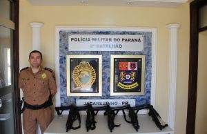 2º BPM RECEBE CINCO NOVOS FUZIS PARA AUXÍLIO NO COMBATE AO CRIME ORGANIZADO