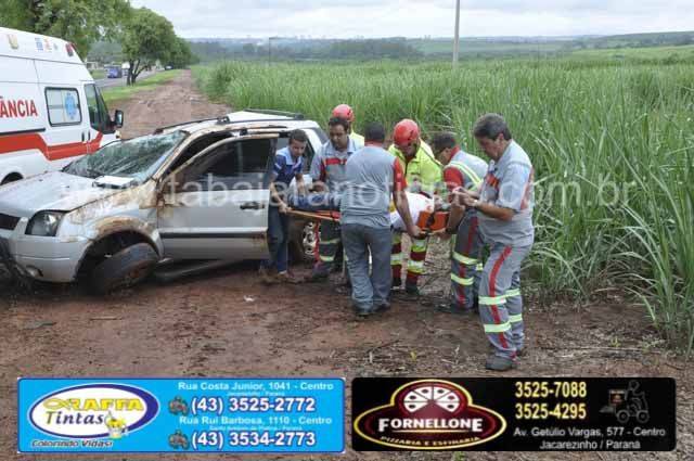 Capotamento na BR 153 - Tabajara Noticias