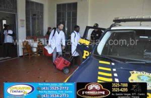 Equipes da PRF realizam transporte de coração doado de Jacarezinho até a cidade de Cornélio