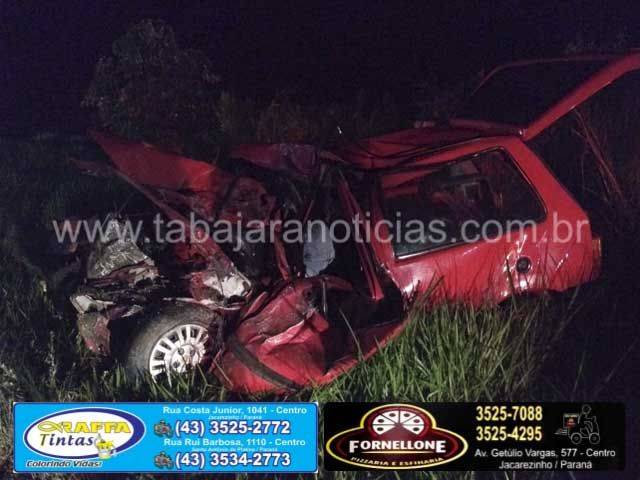 Acidente mata cinco em Pinhalão - tabajara Noticias