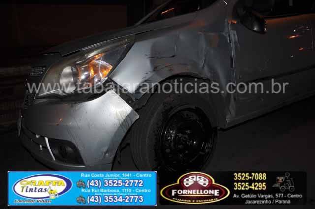 Acidente entre carro e moto - Tabajara noticias