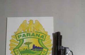 Policia Militar apreende arma de fogo na Vila Rondon em Jacarezinho