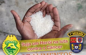 2º BPM lança campanha em prol do Hospital do Câncer de Londrina
