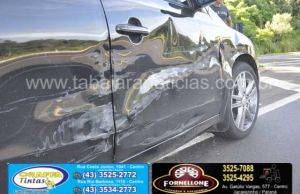 Mais um acidente no trevo da Vila Rural no k 24 da BR 153