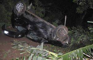 Dois acidentes no mesmo horário mobilizam equipes dos Bombeiros e Econorte na BR 153