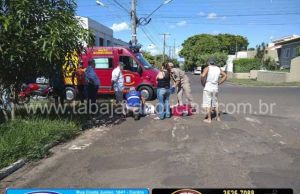 Cruzamento de Avenida mal sinalizado causa mais um acidente no centro de Jacarezinho