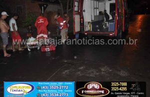 Motociclista sofre fratura após cair de moto na Vila São Pedro