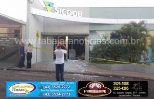 Polícia Civil de Ribeirão Claro encerra as investigações sobre o furto ocorrido no Banco Sicoob