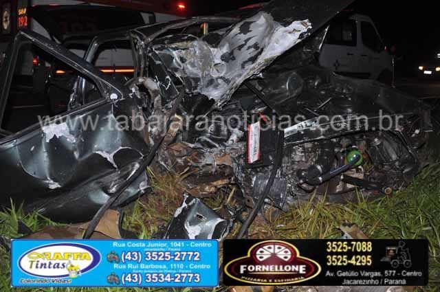 uma pessao morre e duas ficam feridas em acidente na BR 369 - Tabajara Noticias