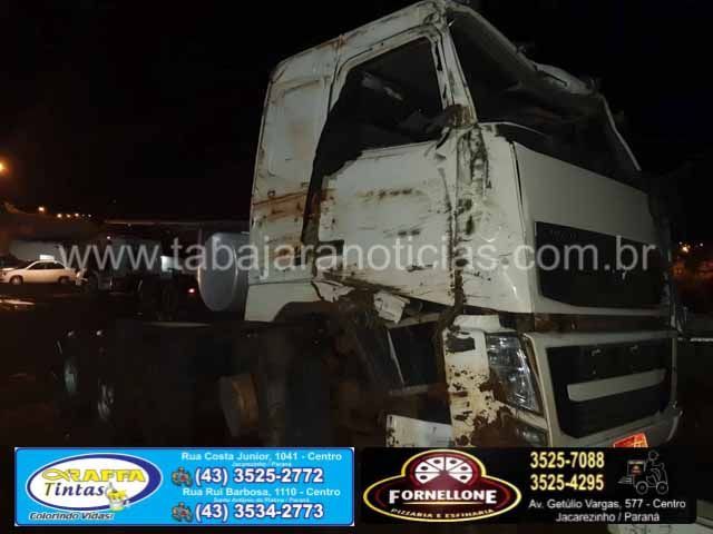 Motorista morre após carreta tombar na BR 153 - Tabajara Noticias