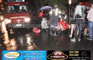 Moto atropela estudantes de direito e se evade do local em Jacarezinho