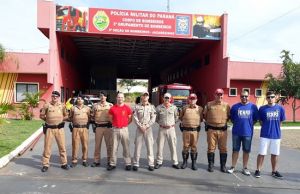 Ordem DeMolay de Jacarezinho participa do inicio da campanha Campanha do Maio Amarelo