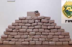 2º BPM: INDIVÍDUO SUSPEITO DE ROUBO É PRESO EM POSSE DE 40KG DE MACONHA.