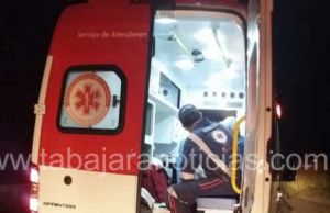 Motorista atropela homem no centro de Jacarezinho e foge sem prestar socorro.