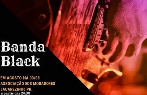 Show com a banda Banda Black na associação de moradores do Aeroporto.