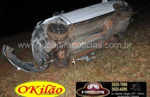 Motorista sai de estrada de terra, provoca acidente e se evade do local sem prestar socorro na PR 431.
