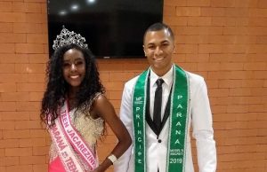 Jacarezinhenses se destacam e levam titulo no Miss e Mister Paraná Models Secret 2019.