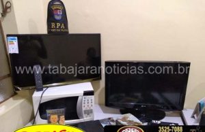 Policia Militar prende acusado de receptação e recupera objetos furtados em Santo Antonio da Platina.