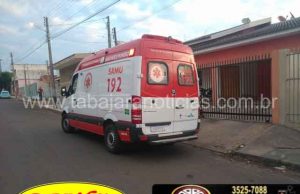 Homem cai de telhado no Jardim São Luis em Jacarezinho.