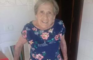 Nota de falecimento, faleceu Leonice Romanini Lomba.