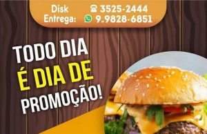 Promoção de sábado na Thiaê Lanches venha e aproveitem.
