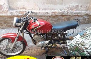 Moto furtada no Pompéia é encontrada semi desmontada no Jardim São Luis.