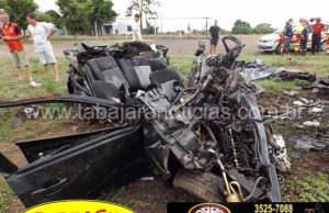 Tragédia na BR 153, cinco pessoas morrem em acidente entre elas um bebê de um ano e três meses.