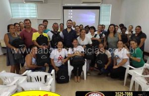 Secretaria Municipal de Saúde realiza entrega de kits de EPI aos agente comunitários de Jacarezinho.