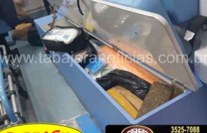 Policia Rodoviária Federal aprende quase 100 quilos de Maconha em ambulância.