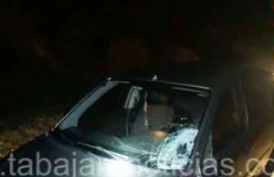 Motociclista de 19 anos fica gravemente ferido em acidente entre moto e carro na BR 153 em Jacarezinho.