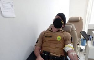POLICIAIS MILITARES DO 2º BPM FAZEM DOAÇÃO DE SANGUE