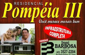 Saia já do aluguel em Jacarezinho Residencial Pompéia III lotes com condições especiais com pequena entrada facilitada. !!!