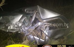 Pai e filho morrem em acidente na PR 092 em Wenceslau Braz.