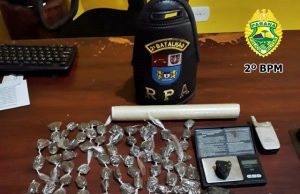 Busca Policial resulta em apreensão de drogas em Andirá/PR